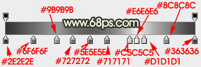 Photoshop制作时尚大气的51金属字教程