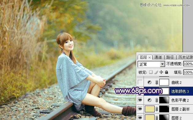 Photoshop调出果子照片甜美的逆光效果图