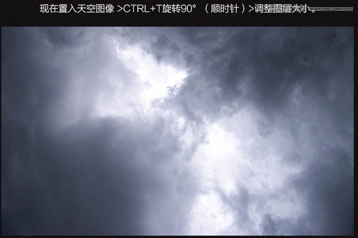 Photoshop合成正在操控魔法书的巫师教程