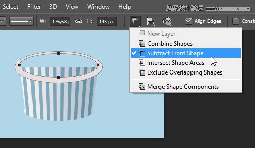 Photoshop绘制美味可口的冰淇淋图标教程