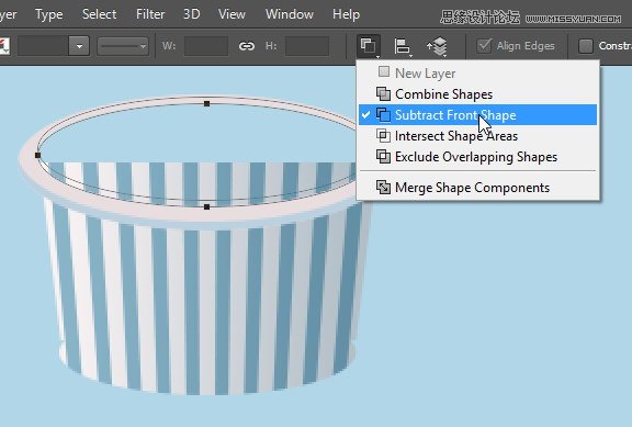 Photoshop绘制美味可口的冰淇淋图标教程