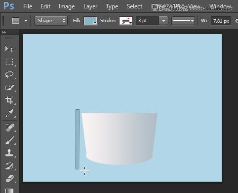 Photoshop绘制美味可口的冰淇淋图标教程