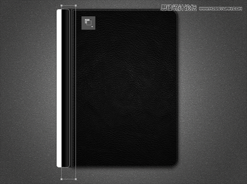 Photoshop绘制精致的笔记本图标教程