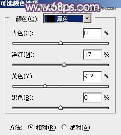 Photoshop调出河边人像梦幻橙黄色调