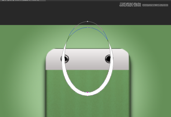 Photoshop设计逼真的购物袋APP图标