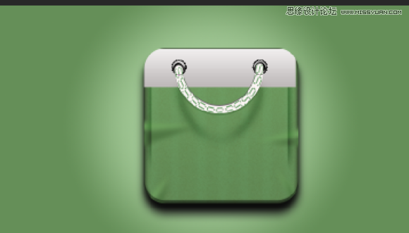 Photoshop设计逼真的购物袋APP图标