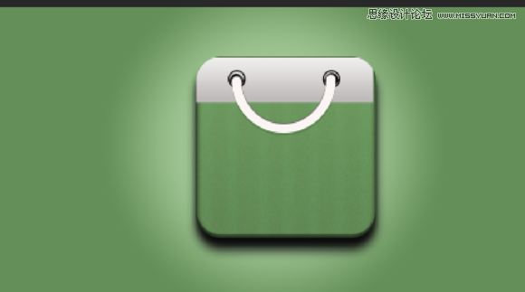 Photoshop设计逼真的购物袋APP图标