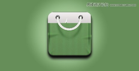Photoshop设计逼真的购物袋APP图标