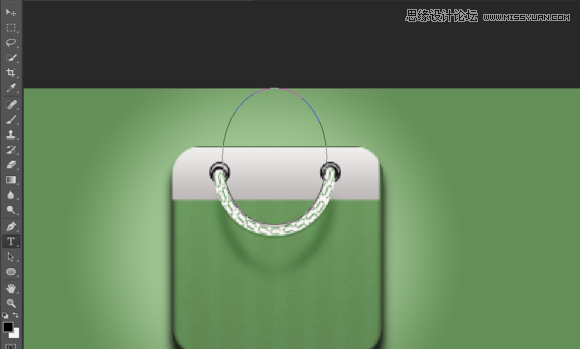 Photoshop设计逼真的购物袋APP图标