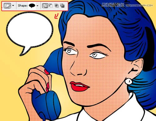 Photoshop把数码照片转矢量风格人像效果