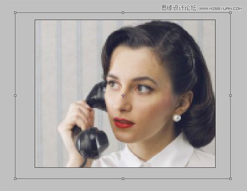 Photoshop把数码照片转矢量风格人像效果