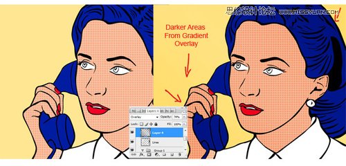 Photoshop把数码照片转矢量风格人像效果