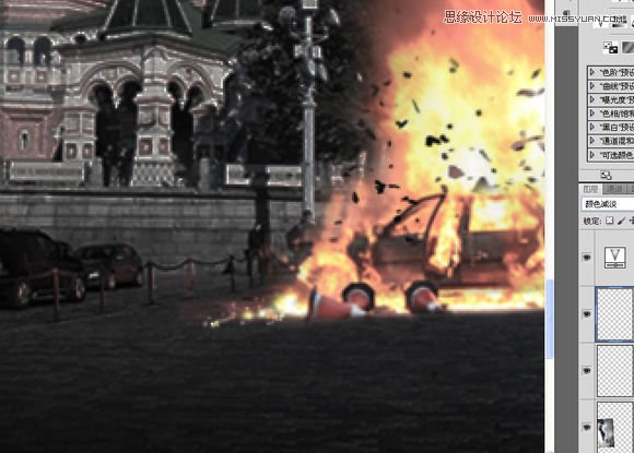 Photoshop设计刺客的子弹好莱坞电影海报