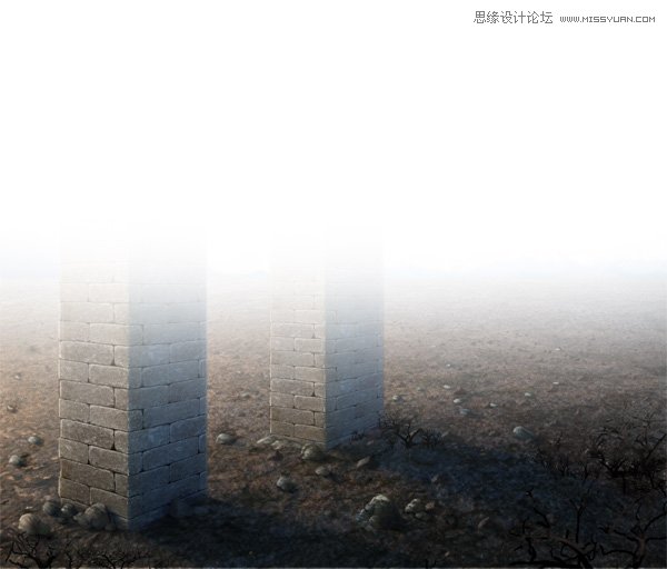 Photoshop制作漫天飞舞的大雪效果图