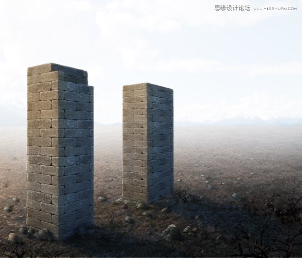 Photoshop制作漫天飞舞的大雪效果图