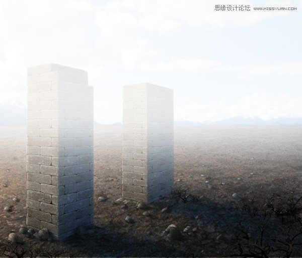 Photoshop制作漫天飞舞的大雪效果图