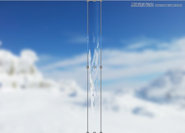 Photoshop绘制逼真的冰凌棱柱效果图