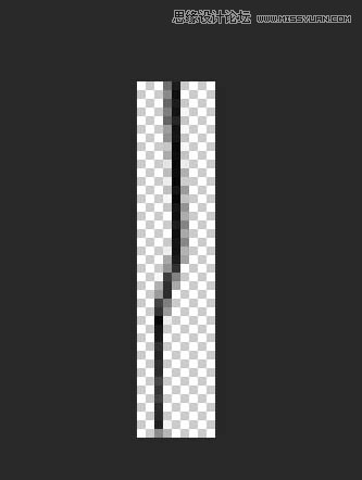 Photoshop制作缝线牛仔布纹效果艺术字