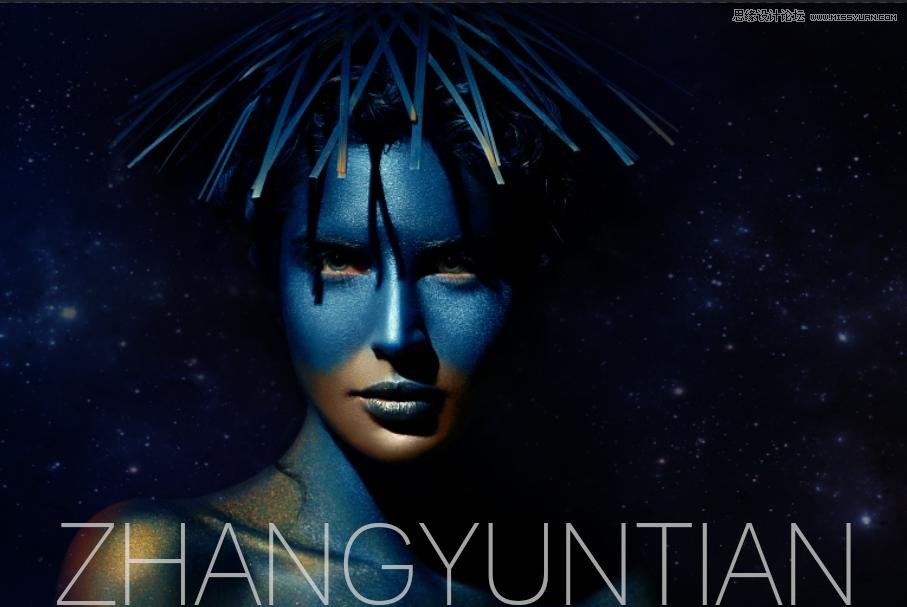 Photoshop调出时尚质感的商业大片效果