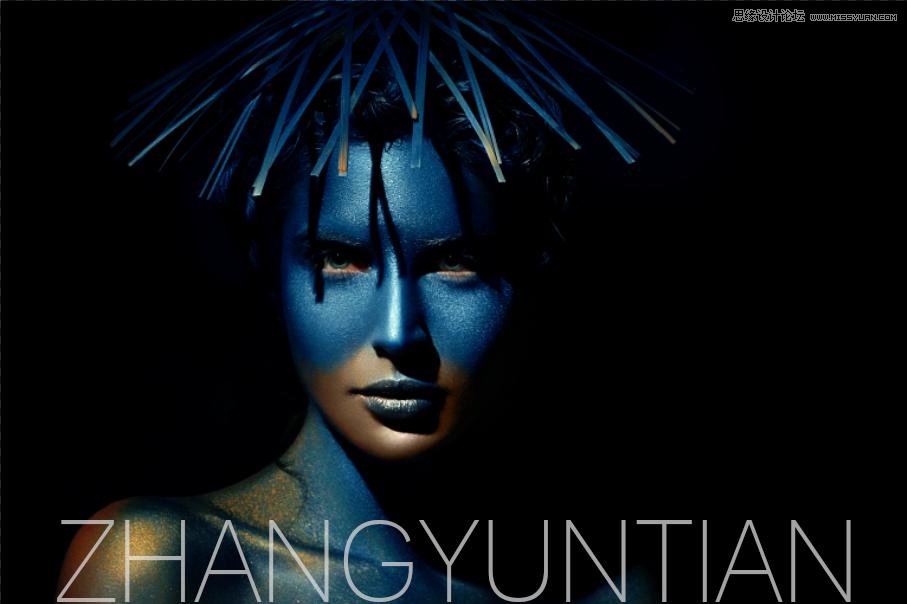 Photoshop调出时尚质感的商业大片效果