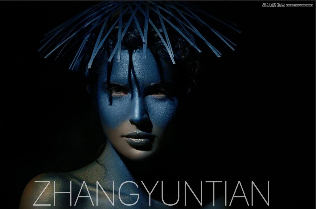 Photoshop调出时尚质感的商业大片效果