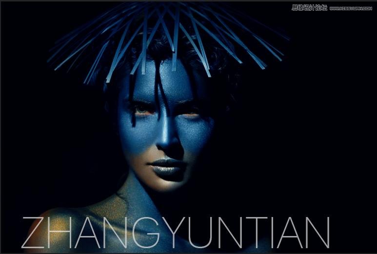 Photoshop调出时尚质感的商业大片效果