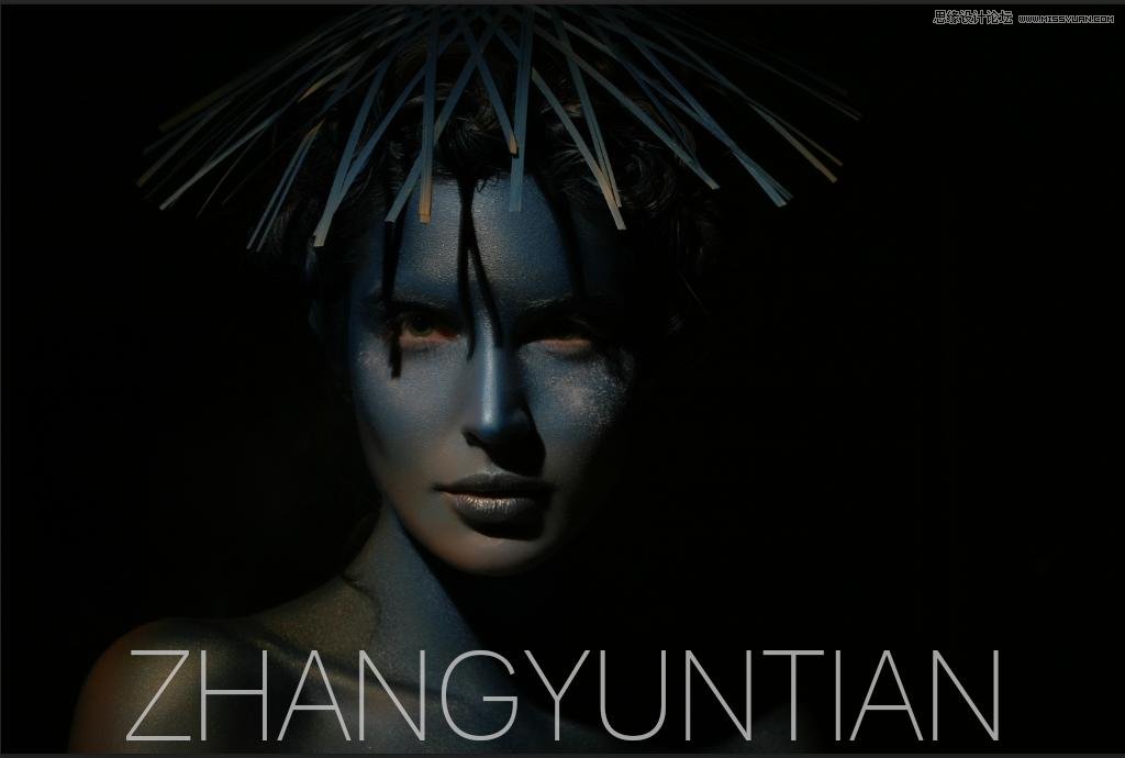 Photoshop调出时尚质感的商业大片效果