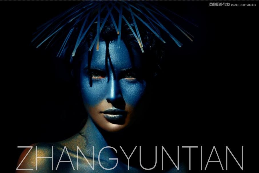 Photoshop调出时尚质感的商业大片效果