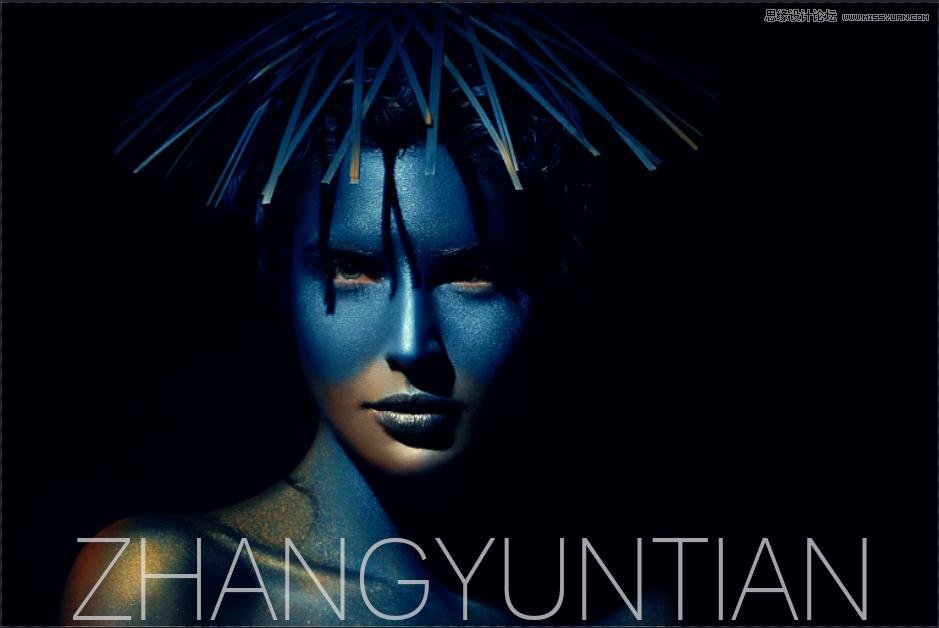 Photoshop调出时尚质感的商业大片效果