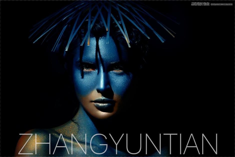 Photoshop调出时尚质感的商业大片效果