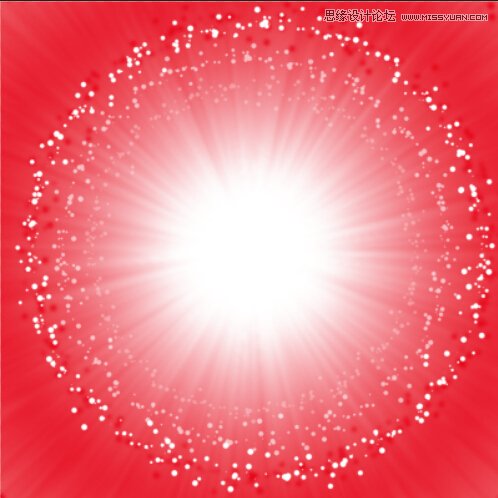 Photoshop制作绚丽的冲击波爆炸效果