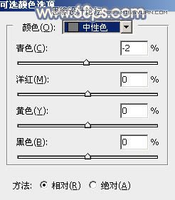 Photoshop调出花园人像照片梦幻紫色调