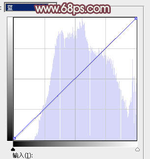 Photoshop调出外景女孩冷色逆光效果