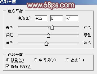 Photoshop调出外景女孩冷色逆光效果
