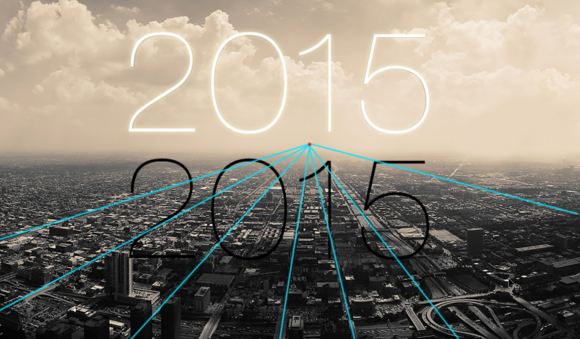 Photoshop设计超酷的2015海报教程