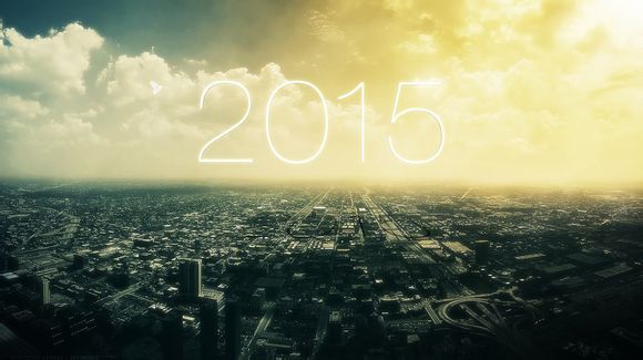 Photoshop设计超酷的2015海报教程