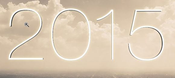 Photoshop设计超酷的2015海报教程