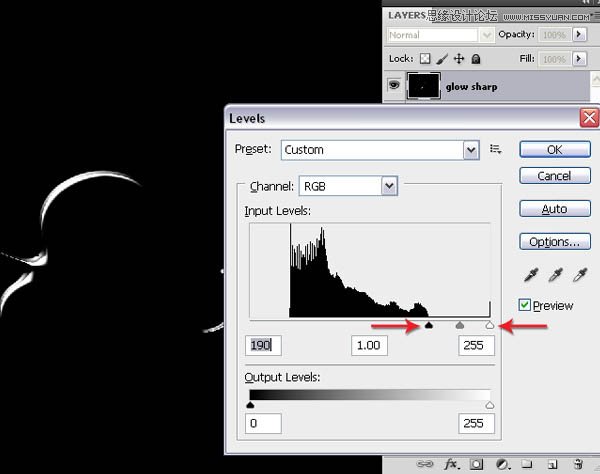 Photoshop设计质感的玻璃透明心形效果