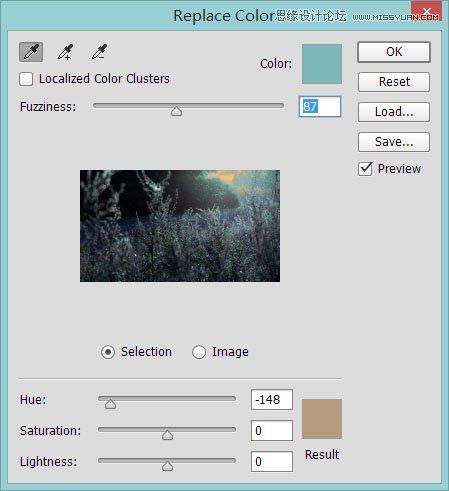 Photoshop巧用匹配颜色给风景照片调色
