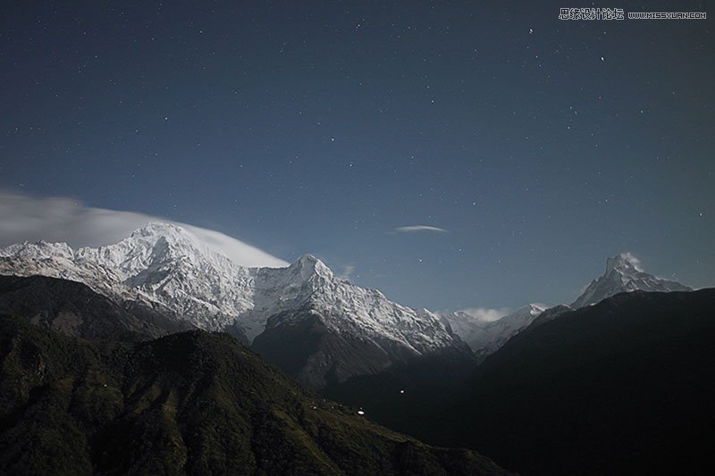 Photoshop巧用匹配颜色给风景照片调色