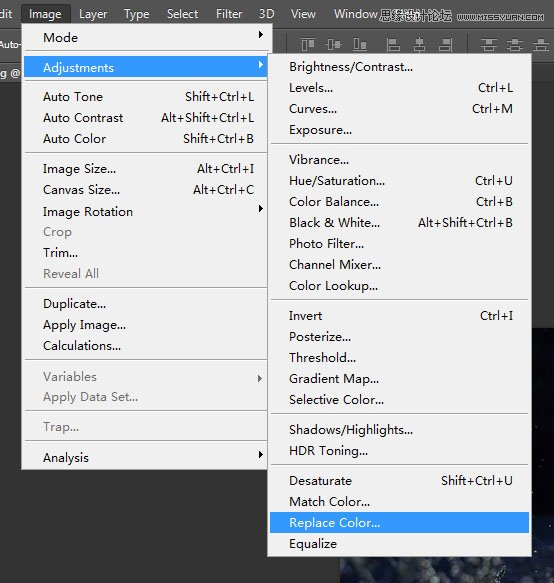 Photoshop巧用匹配颜色给风景照片调色