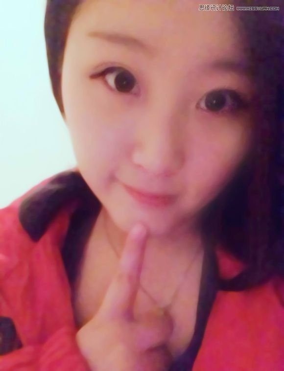 Photoshop把手机模糊照片转手绘效果