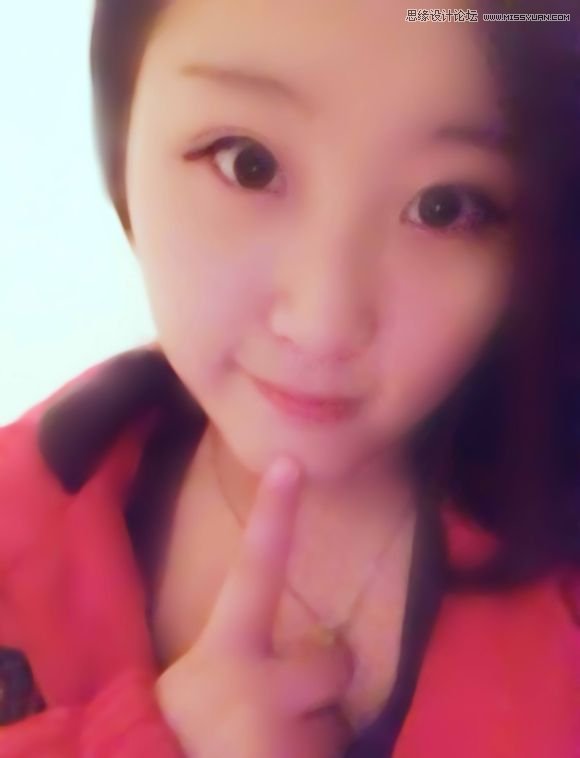 Photoshop把手机模糊照片转手绘效果