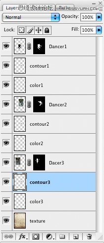 Photoshop设计创意的舞者插画海报教程