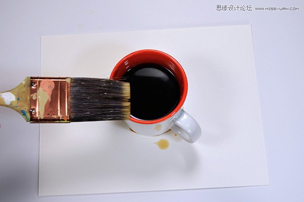 Photoshop制作独一无二的咖啡污渍笔刷