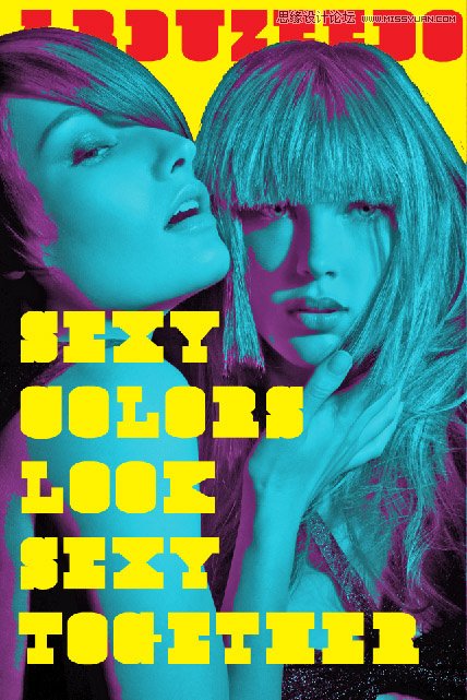 Photoshop设计另类风格的人像海报教程