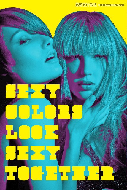 Photoshop设计另类风格的人像海报教程