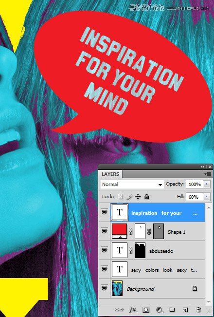 Photoshop设计另类风格的人像海报教程