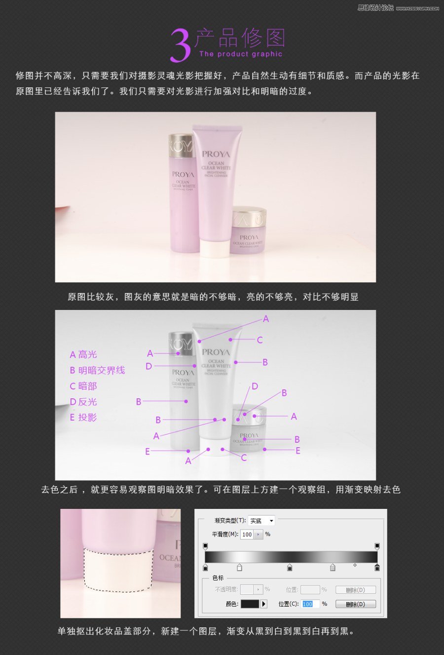 Photoshop设计时尚的电商化妆品海报教程