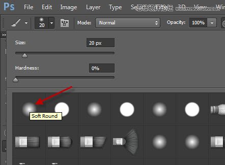 Photoshop使用滤镜和画笔制作人像插画效果